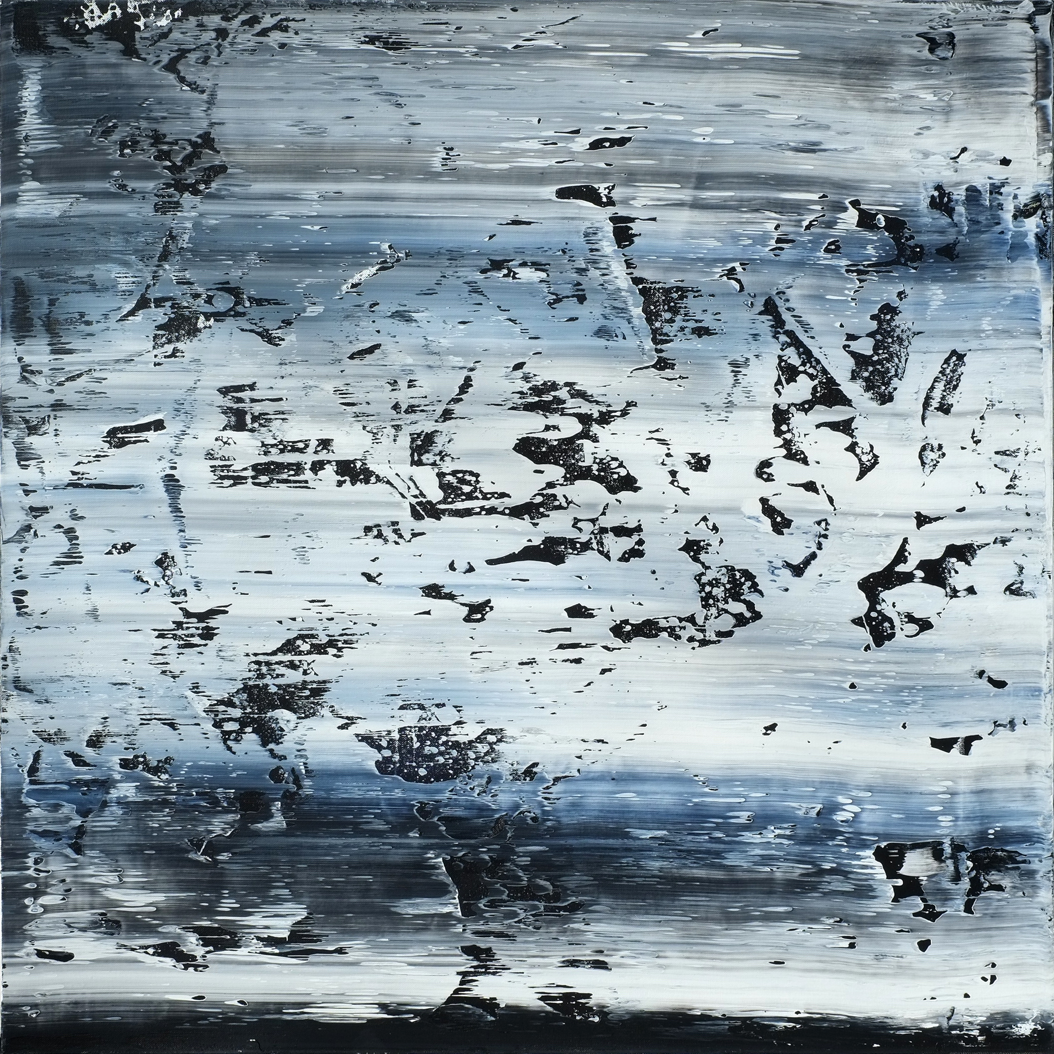 Mixed media on canvas